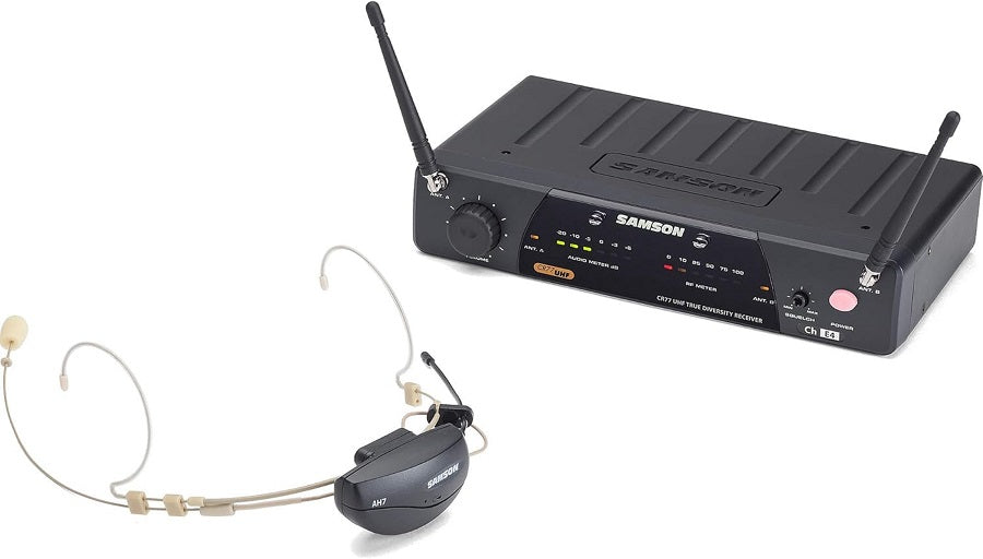 Samson AIRLINE 77 UHF Vocal Headset System - E2 (863.625 MHz)