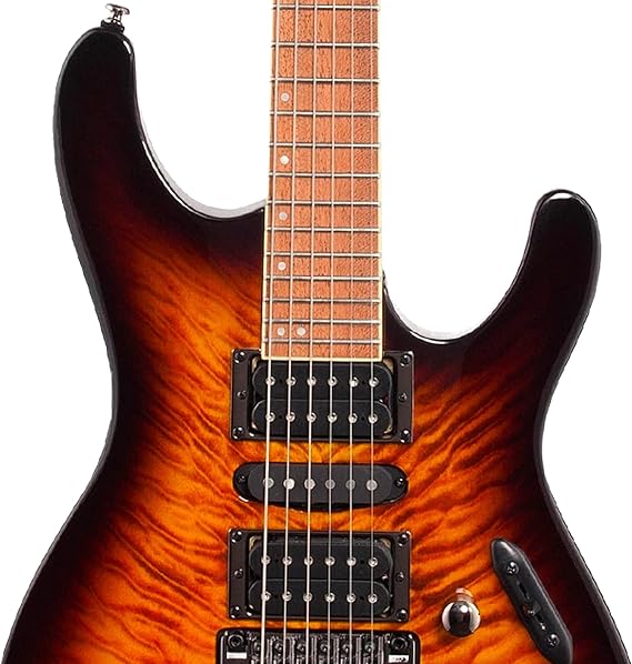 Ibanez S670QM Dragon Eye Burst