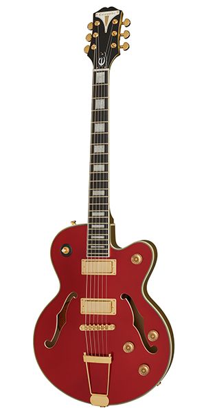 Epiphone Uptown Kat Es Ruby Red Metallic Chitarra Semiacustica