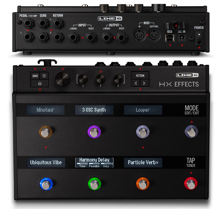 Line6 L6 Hx Effects Multi-effects Pedal