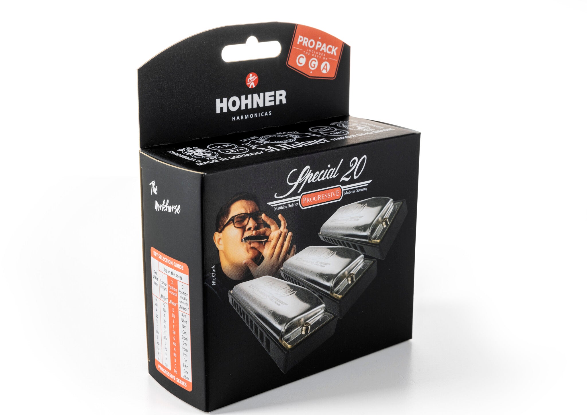 Hohner Special 20 propack (c , g , a major) new