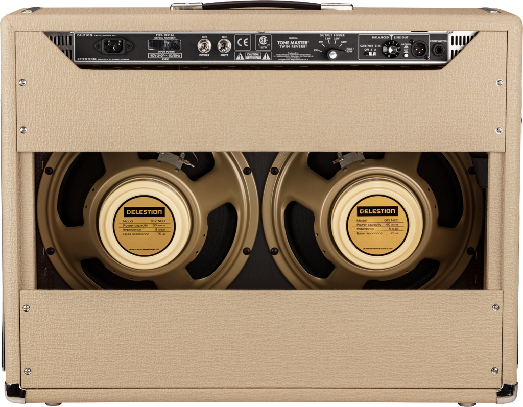 Fender Tonemaster Twin Reverb Blonde Combo Per Chitarra
