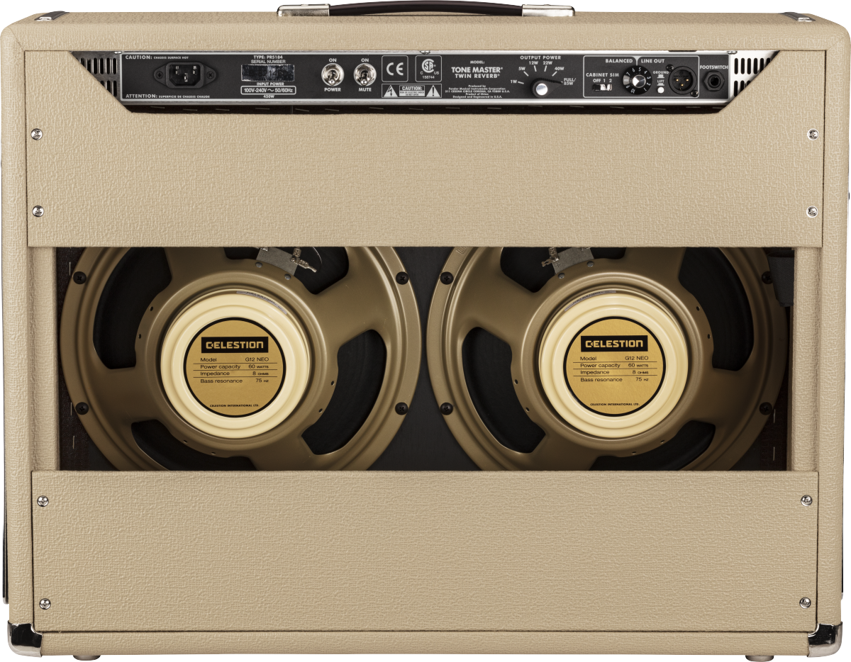 Fender Tonemaster Twin Reverb Blonde Combo Per Chitarra