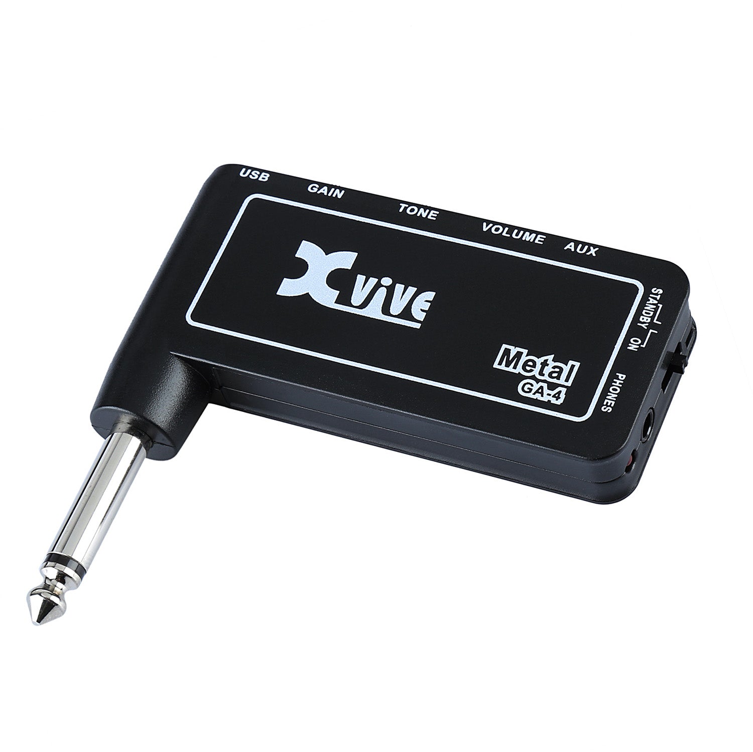 Xvive GA-4 Metal - Amplificatore per cuffia da chitarra