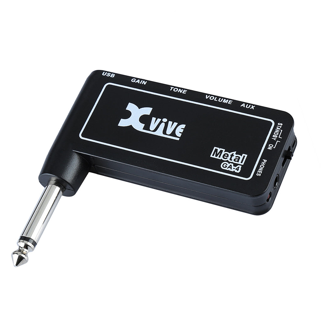 Xvive GA-4 Metal - Amplificatore per cuffia da chitarra