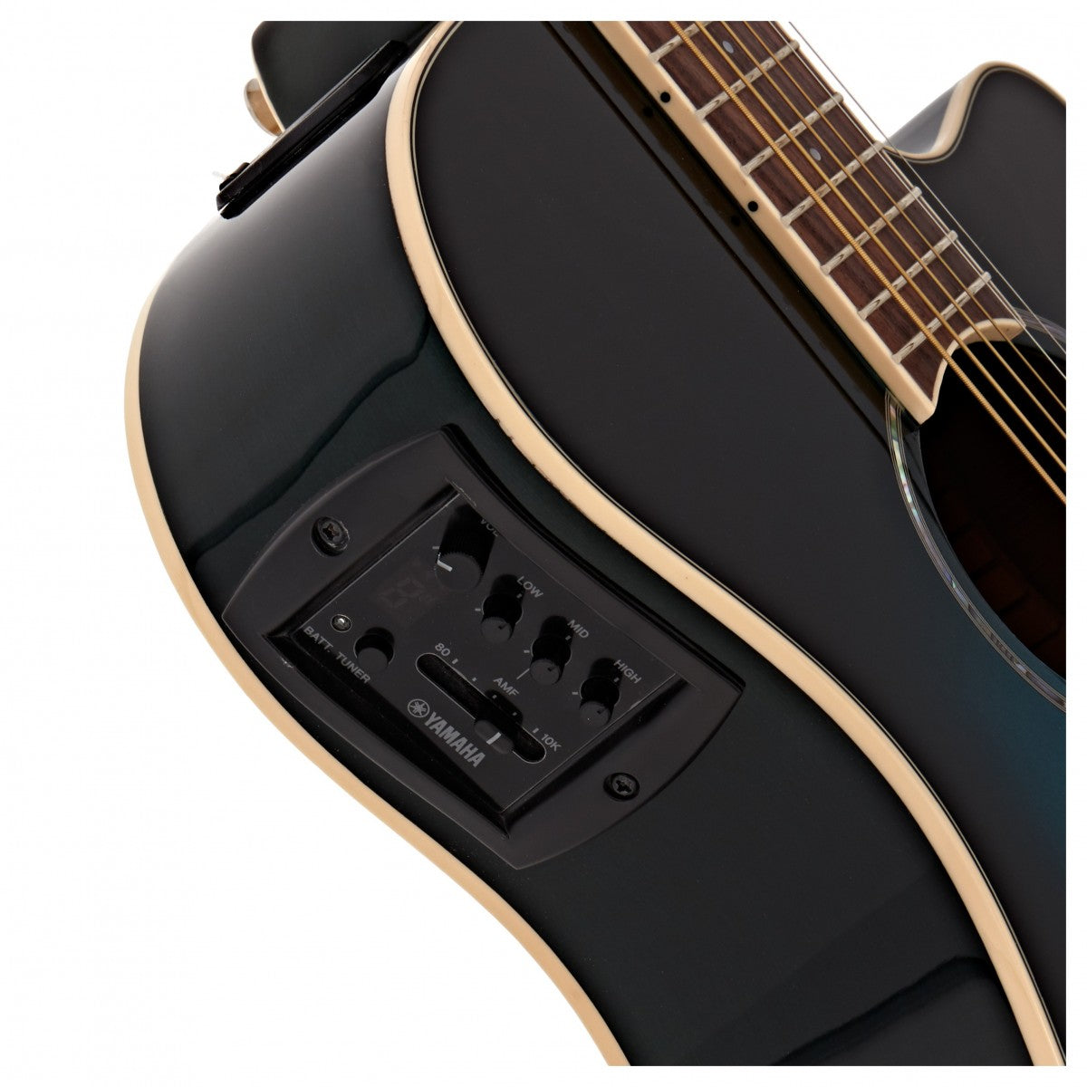 Yamaha Apx600Obb Chitarra Acustica Elettrificata Oriental Blue Burst