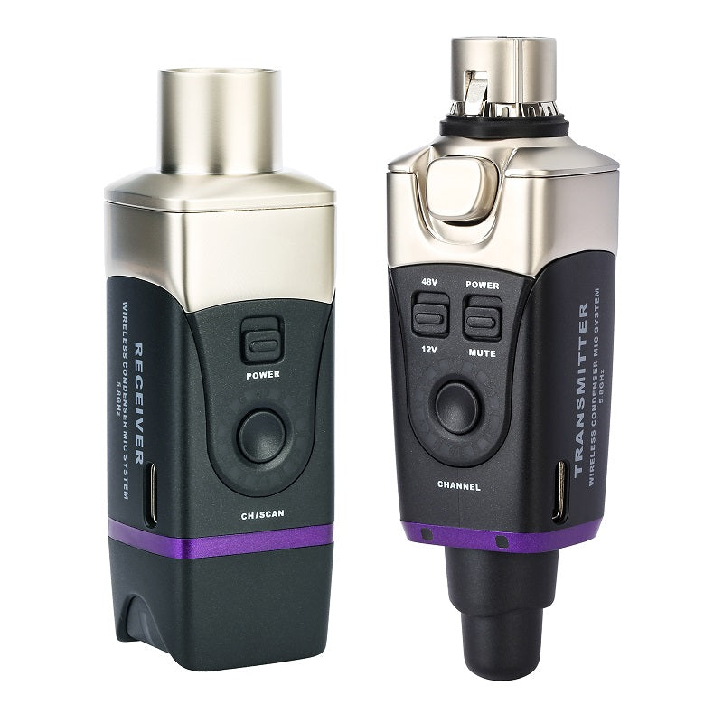 Xvive U35C CONDENSER MIC - Sistema wireless digitale per microfono a condensatore 5,8Ghz