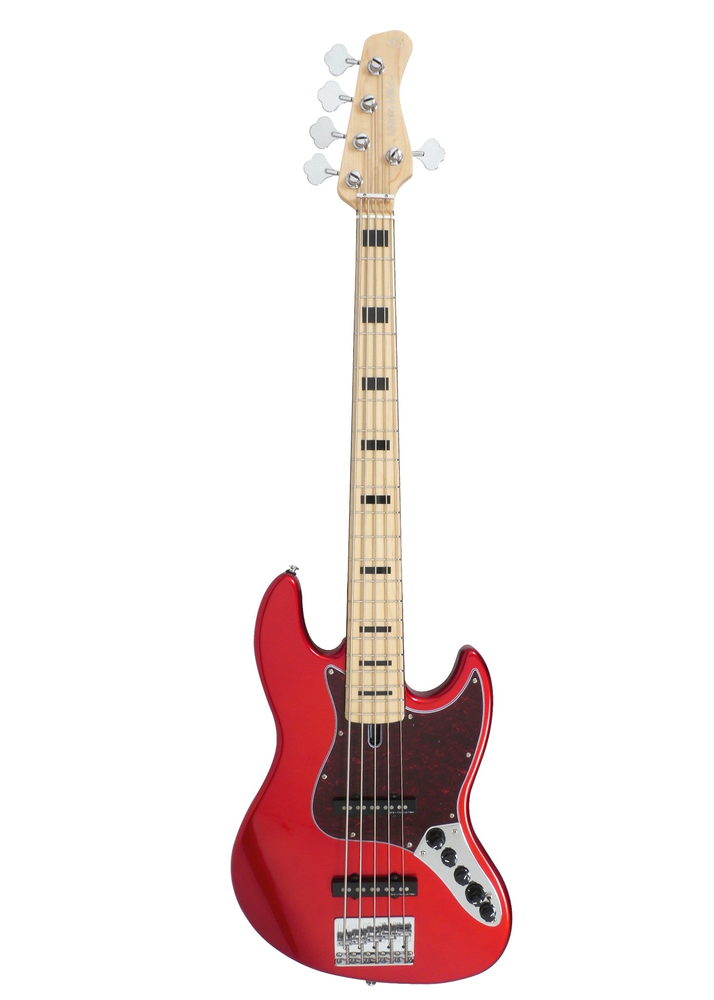 Marcus miller V7 vintage swamp ash-5 (2nd gen) bmr bright metallic red