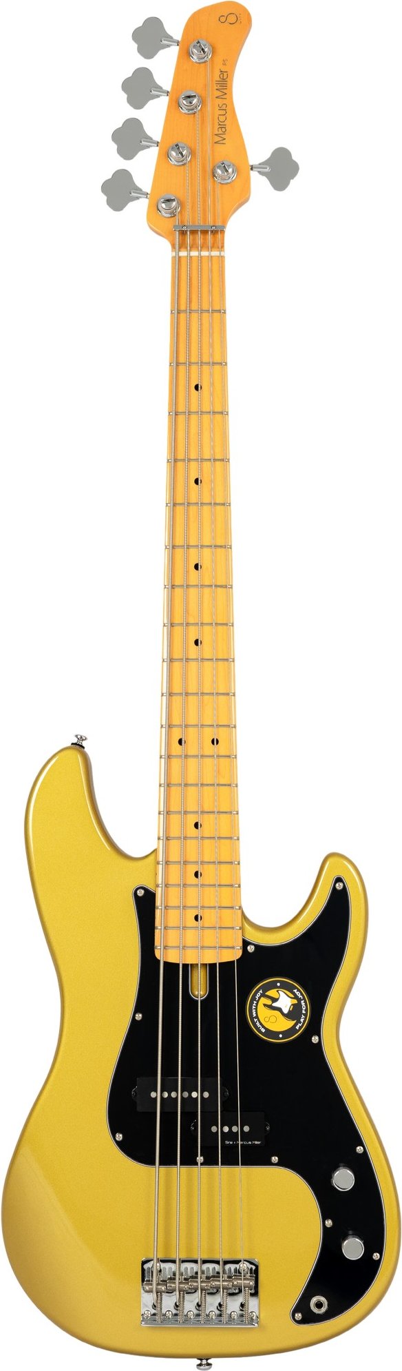 Marcus miller P5-5 mgo metallic gold