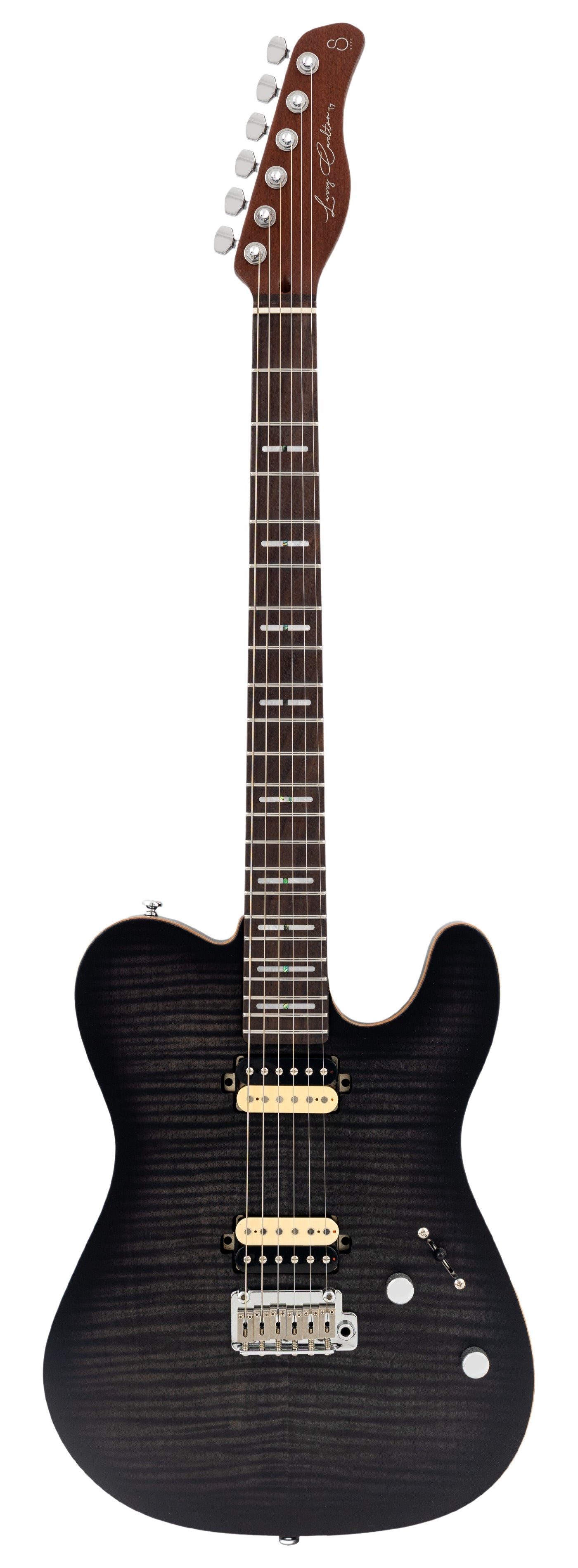 Sire guitars T7 fm new gen tbk (roasted) trans black