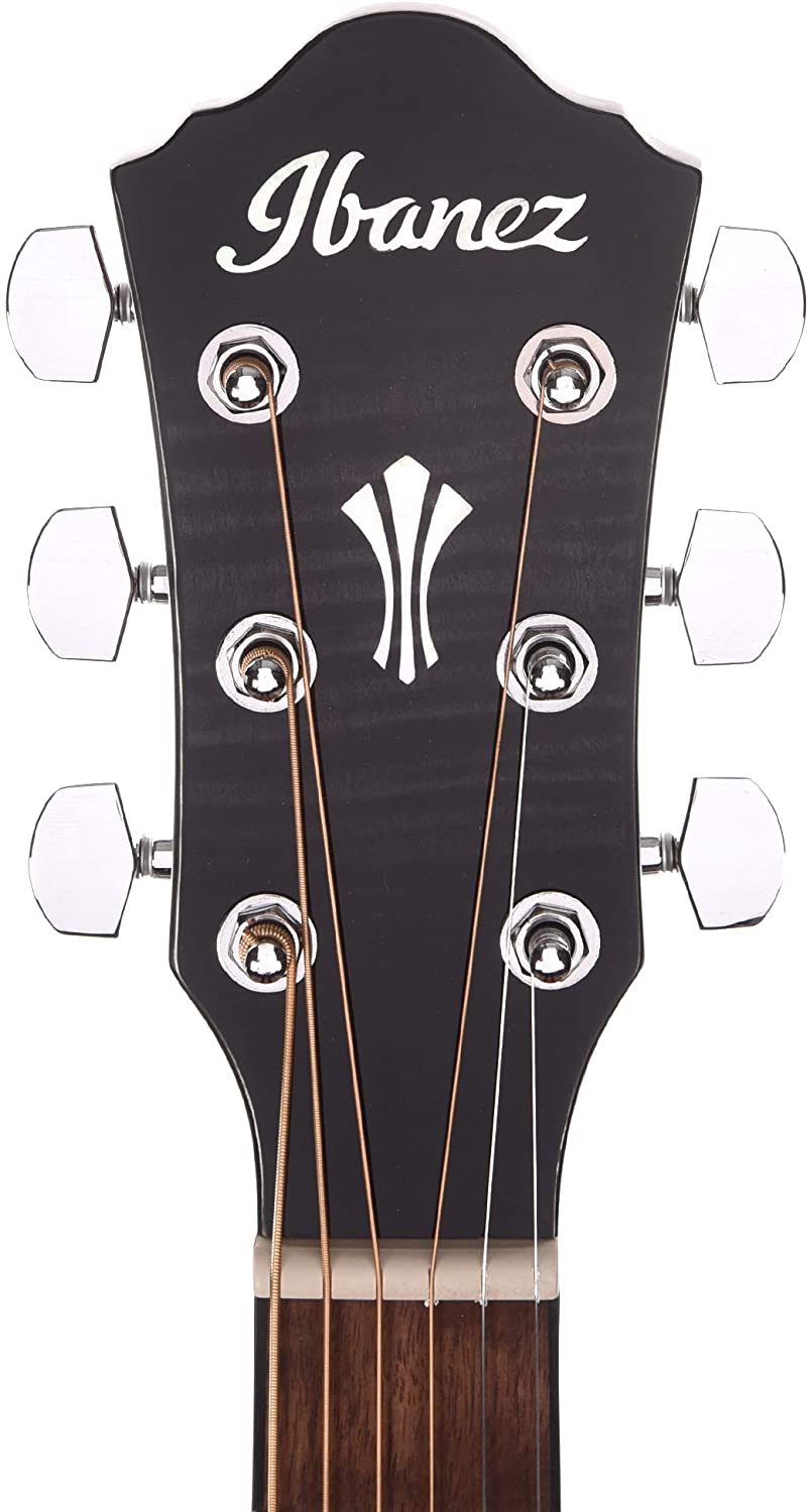 Ibanez Aeg70tch Chitarra Acustica Amplificata Transparent Charcoal Burst