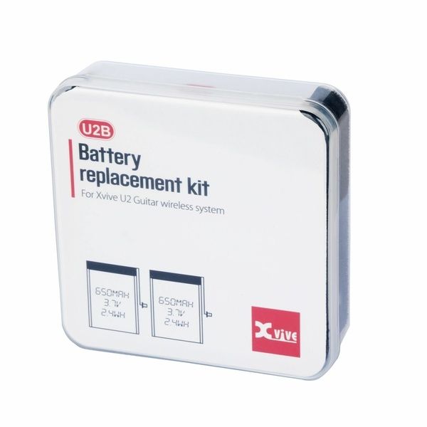 Xvive BU2 - Kit sostituzione batterie per U2