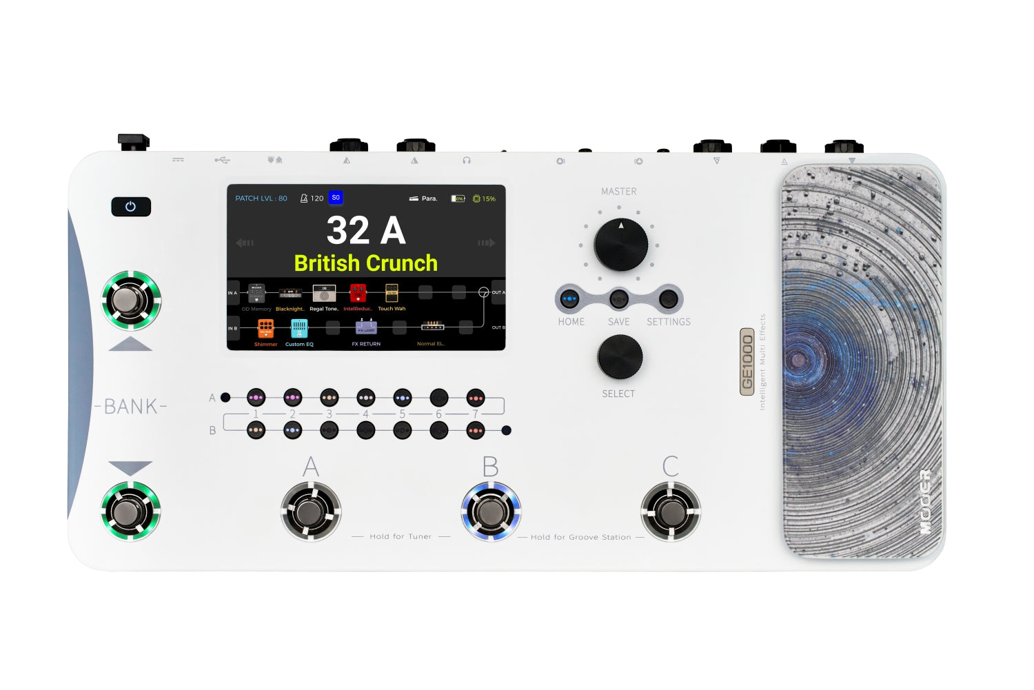 Mooer Ge1000 white