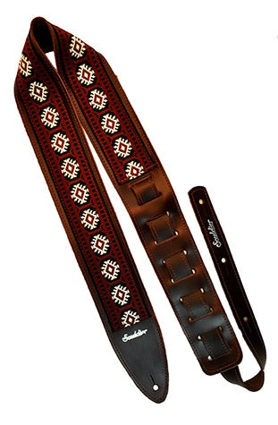 Souldier Torpedo Pillar Burgundy Guitar Strap