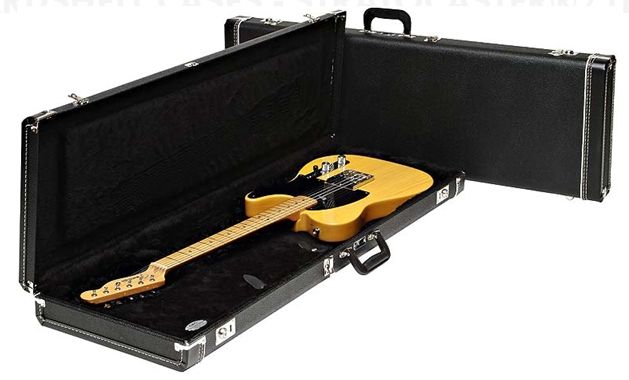 Fender Astuccio Standard Stratocaster Telecaster Case Black