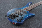 Ibanez Ehb1505Ms Plf Basso Elettrico Multi Scale Pacific Blue Burst Flat