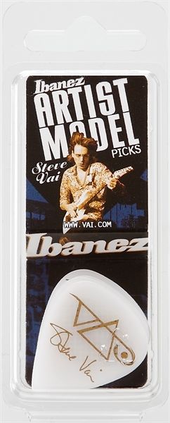 Ibanez Set of 6 Steve Vai White Picks