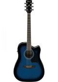 Ibanez Pf15EceTbs Acustica Elettrificata Blu Trasparente Sfumata