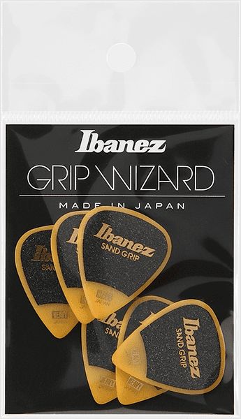 Ibanez Set 6 Plettri 1 Mm Sand Grip Yellow