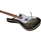 Eko Guitars Fire 400 Aurora Flamed Grey Burst