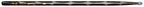Vater VCBK5AN "Color Wrap Los Angeles 5A Black Optic Nylon" - L: 16'' | 40.64cm D: 0.570'' | 1.45cm - American Hickory