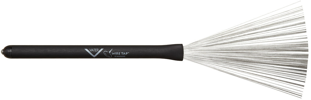 Vater VWTS ''Standard Wire Brush'' - Manico rivestito in gomma con rivetto/Setole in acciaio non retraibili