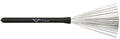 Vater VWTS ''Standard Wire Brush'' - Manico rivestito in gomma con rivetto/Setole in acciaio non retraibili