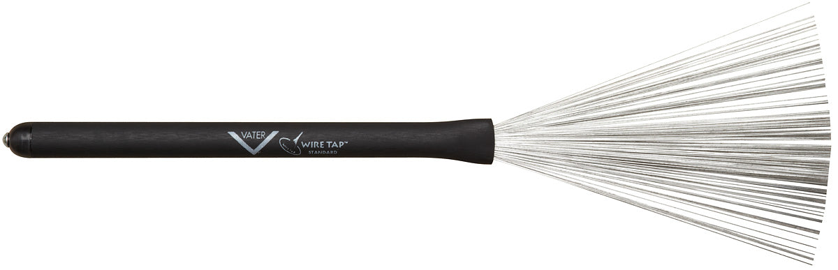 Vater VWTS ''Standard Wire Brush'' - Manico rivestito in gomma con rivetto/Setole in acciaio non retraibili