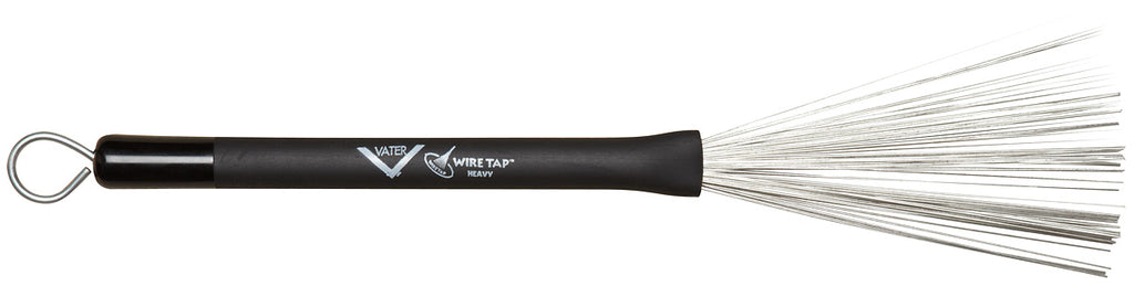 Vater VWTHW ''Heavy Wire Brush'' - Rubber-coated handle/Retractable steel bristles via pull rod