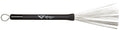 Vater VWTHW ''Heavy Wire Brush'' - Rubber-coated handle/Retractable steel bristles via pull rod