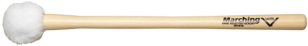 Vater MV-B1S ''Puff Marching Bass Drum Mallet'' - Battente in lana sintetica - Per grancasse da 16'' a 18''