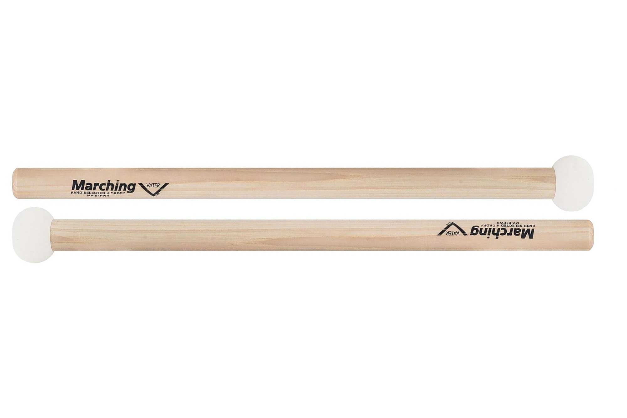 Vater MV-B1PWR ''Power Bass Drum Mallets'' - Battente in feltro duro - Per grancasse da 16'' a 18''