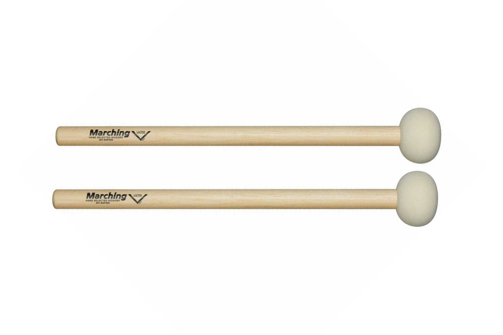 Vater MV-B4PWR ''Power Bass Drum Mallets'' - Battente in feltro duro - Per grancasse da 28'' a 30''