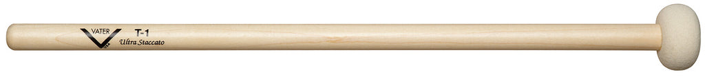 Vater VMT1 ''T1 Ultra Staccato Timpani, Drumset & Cymbal Mallet'' - L: 14 1/2'' | 36.83cm D: 0.565'' | 1.44cm