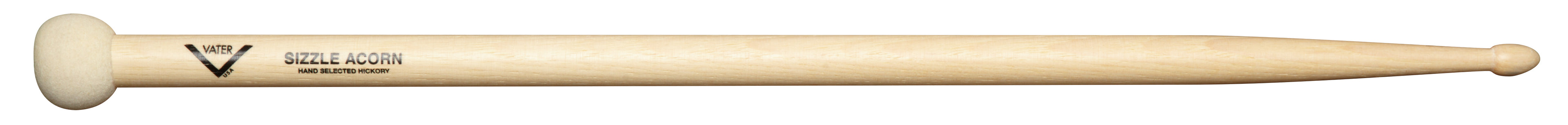 Vater VSZLFA ''Sizzle Fusion! Acorn Timpani, Drumset & Cymbal Mallet'' - L: 16 1/4'' | 41.27cm  D: 0.580'' | 1.47cm - Hickory