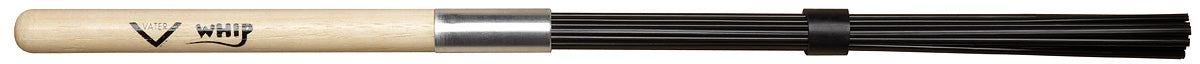 Vater VWHWP ''Wood Handle Whip'' - Manico in Hickory 5B/Setole Poly fisse