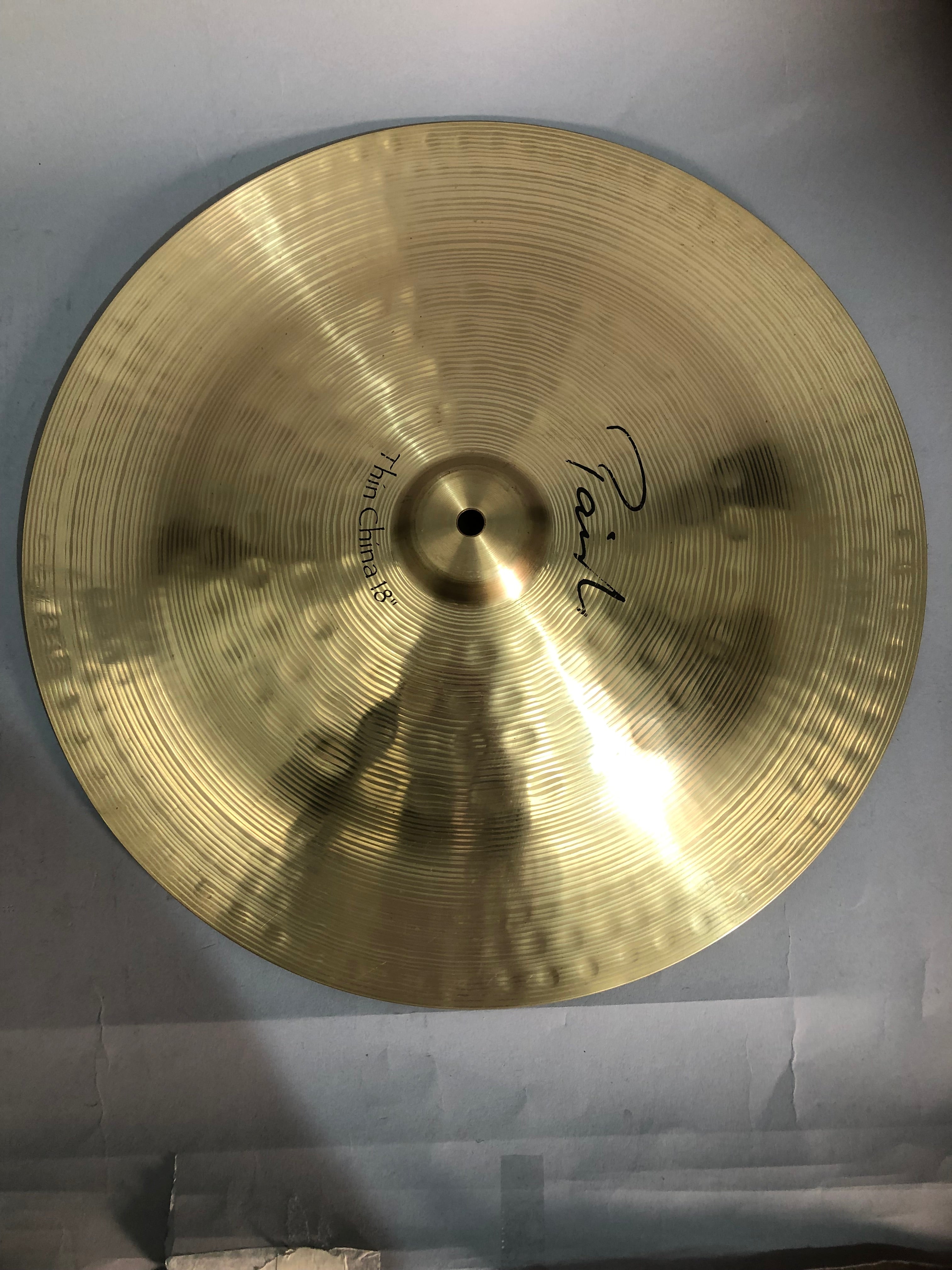 Paiste China Thin Paiste  18  In  Offerta