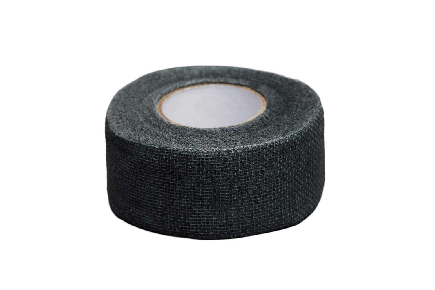 Vater VSTBK ''Stick & Finger Tape Black'' - Nastro in garza autoaderente nero 2,5cm x 9m