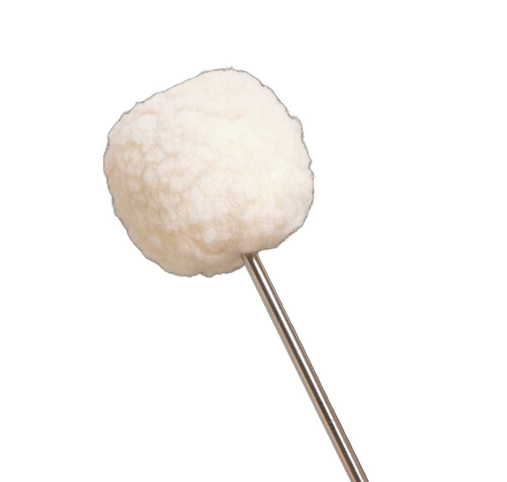 Vater VBVB  ''Vintage Bomber Bass Drum Beater'' - Battente in lana sintetica/Asta in acciaio