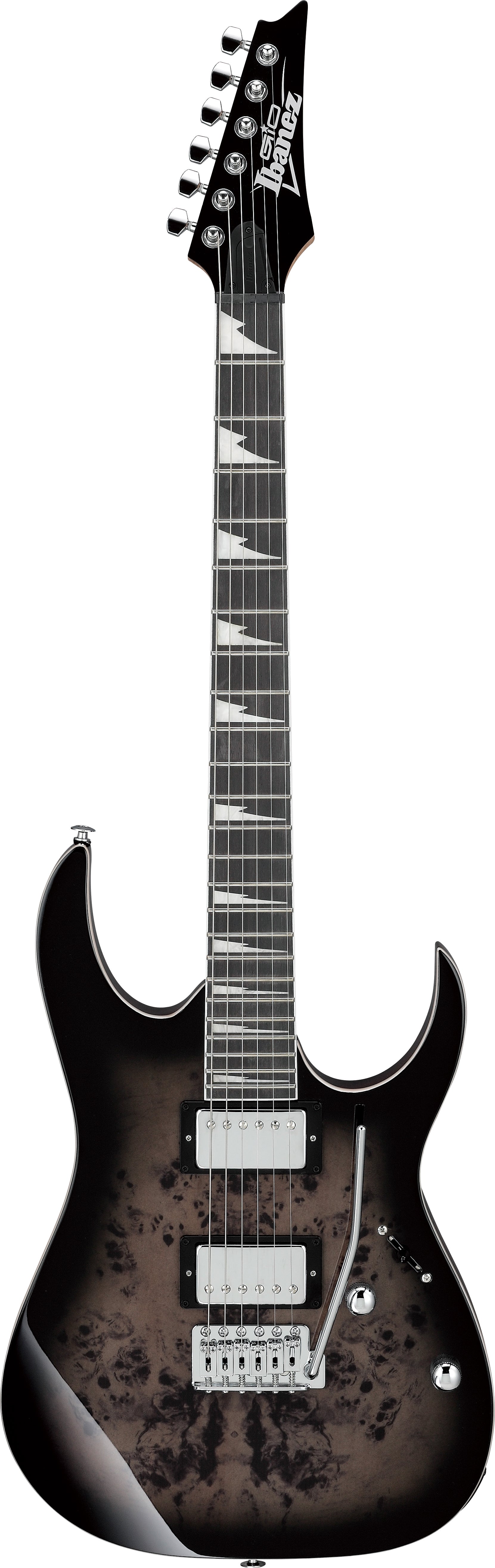 Ibanez GRG220PA1 Transparent Brown Black Burst Chitarra Elettrica