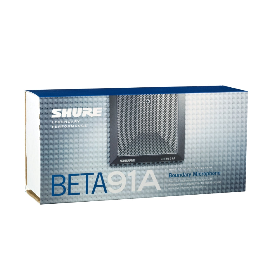 Shure BETA91A Half-Cardioid Condenser Boundary Microphone