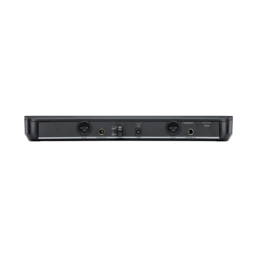 Shure BLX88E Dual Channel Analog Wireless Receiver. (M17)