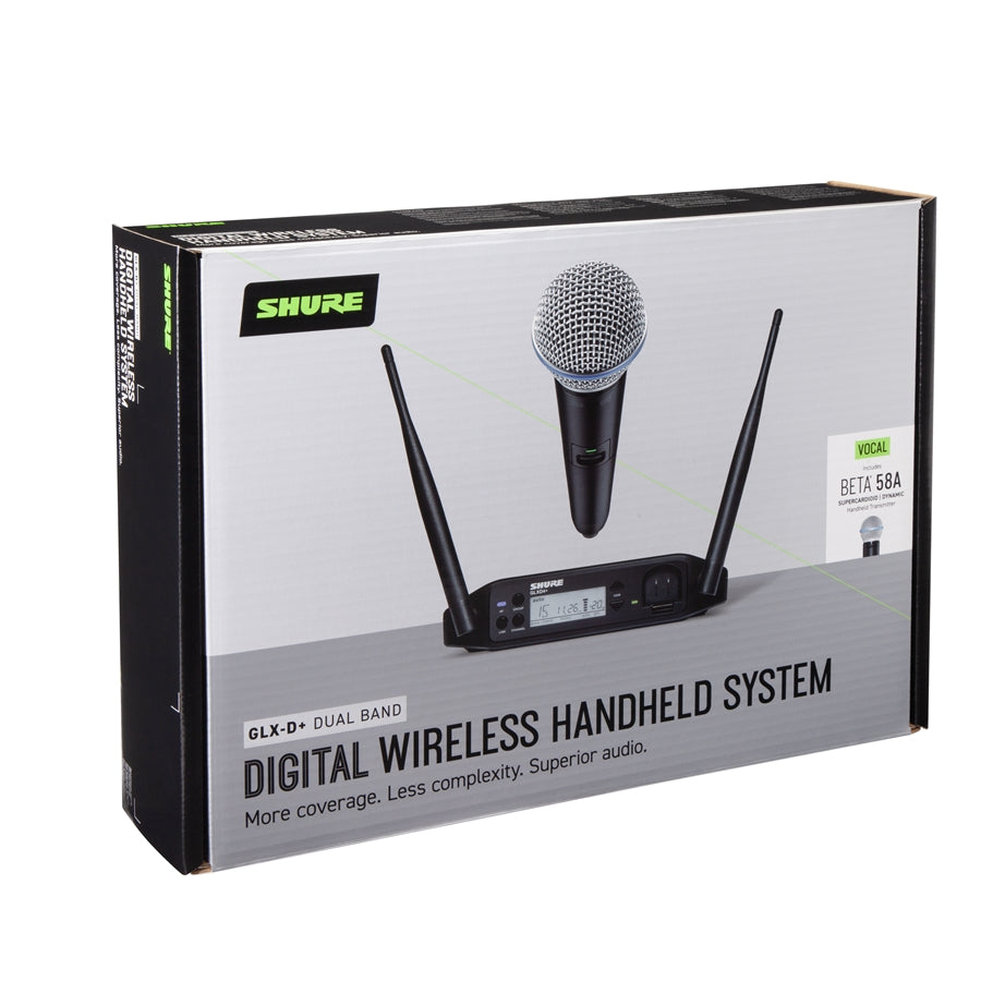 Shure GLXD24+ con Beta 58 Sistema Wireless