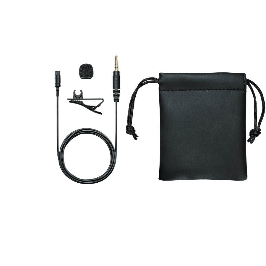 Shure MVL Mic lavalier condensatore omni smartphone/tablet 