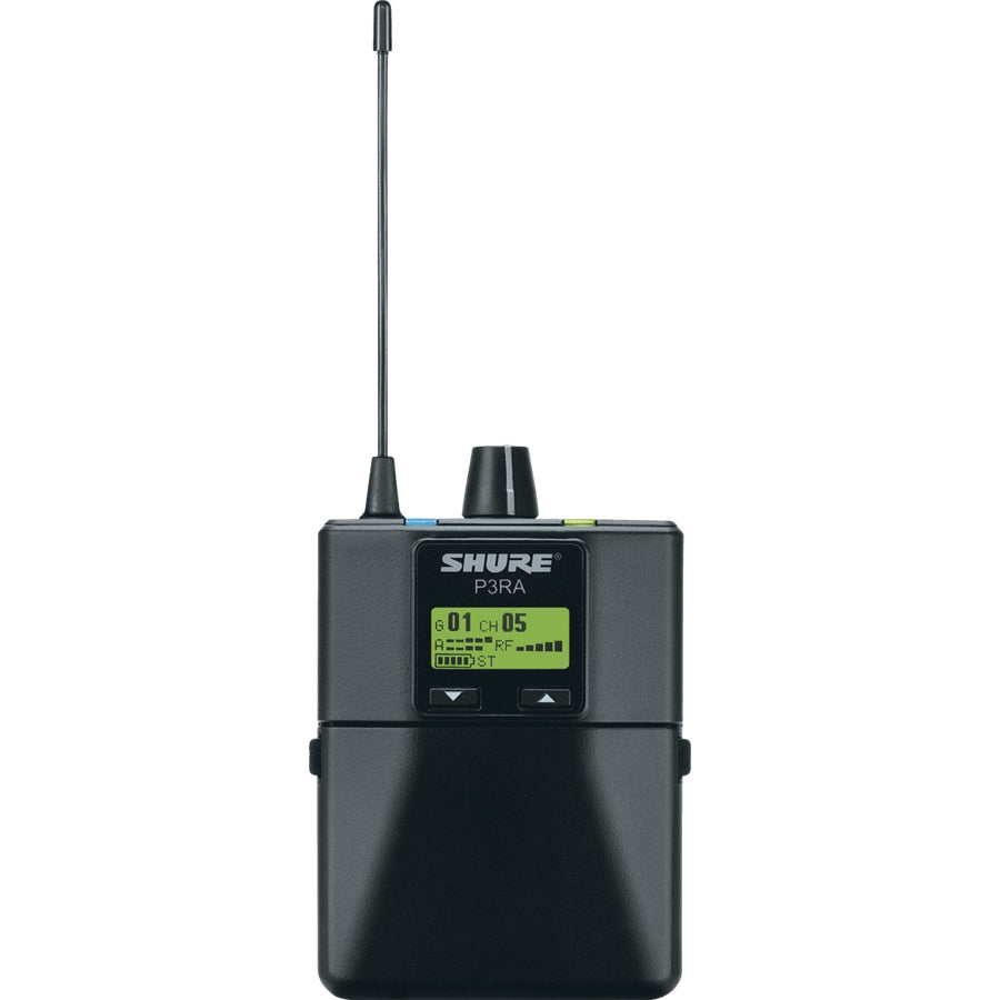 Shure P3RA PSM300 Pro Stereo Personal Monitor Bodypack Receiver. (L19)