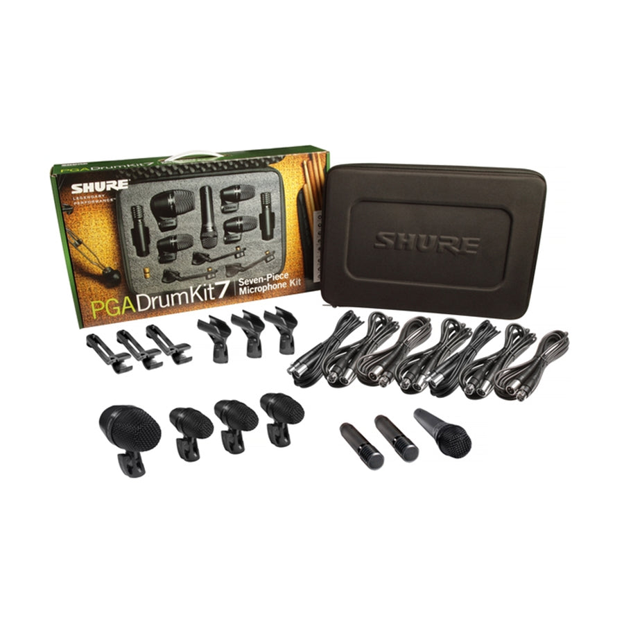 Shure PGADRUMKIT7 7-Piece Drum Microphone Kit