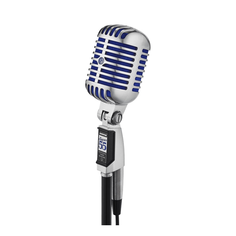 Shure SUPER55 Supercardioid Dynamic Vocal Microphone