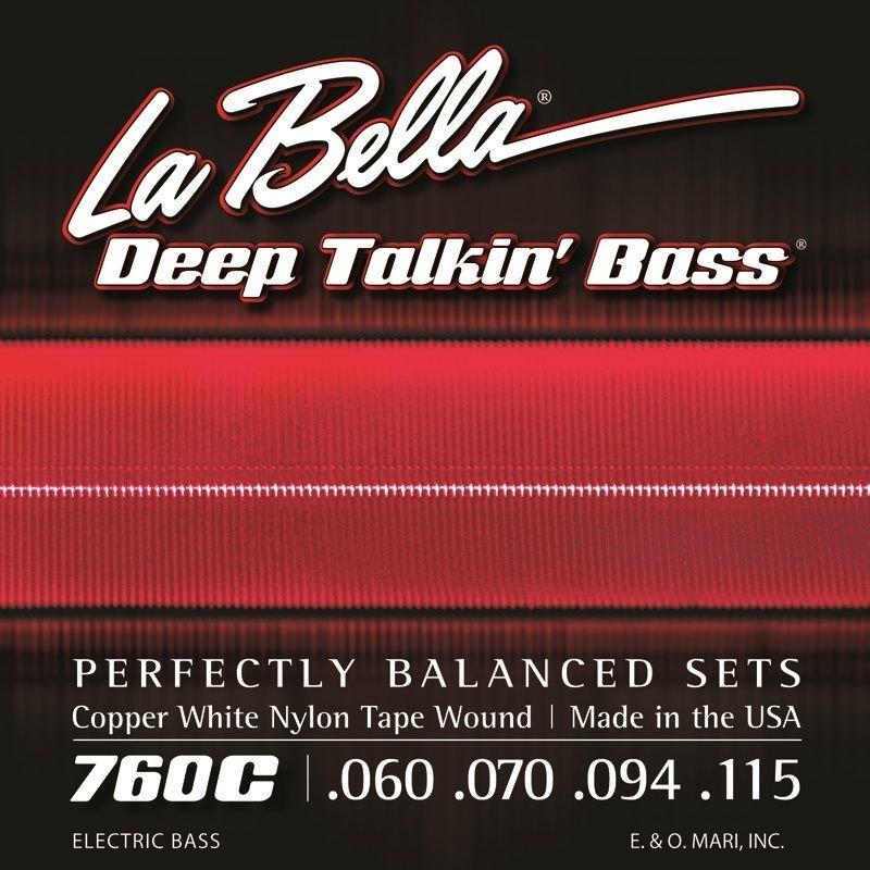La Bella Muta Per Basso Elettrico 760C 4C Lisce 060-115
