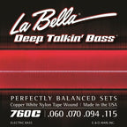 La Bella Muta Per Basso Elettrico 760C 4C Lisce 060-115