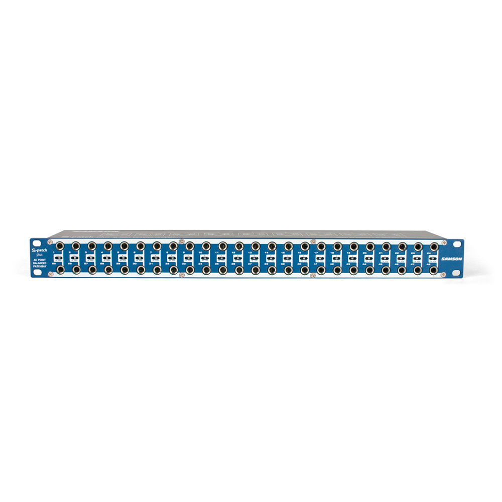 Samson S-PATCH PLUS - Patch Bay - 1 Unit 19''